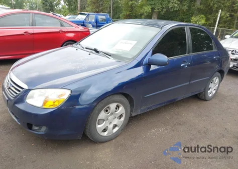 2007 Kia Spectra Ex z USA, uszkodzony, nr VIN KNAFE121775464002